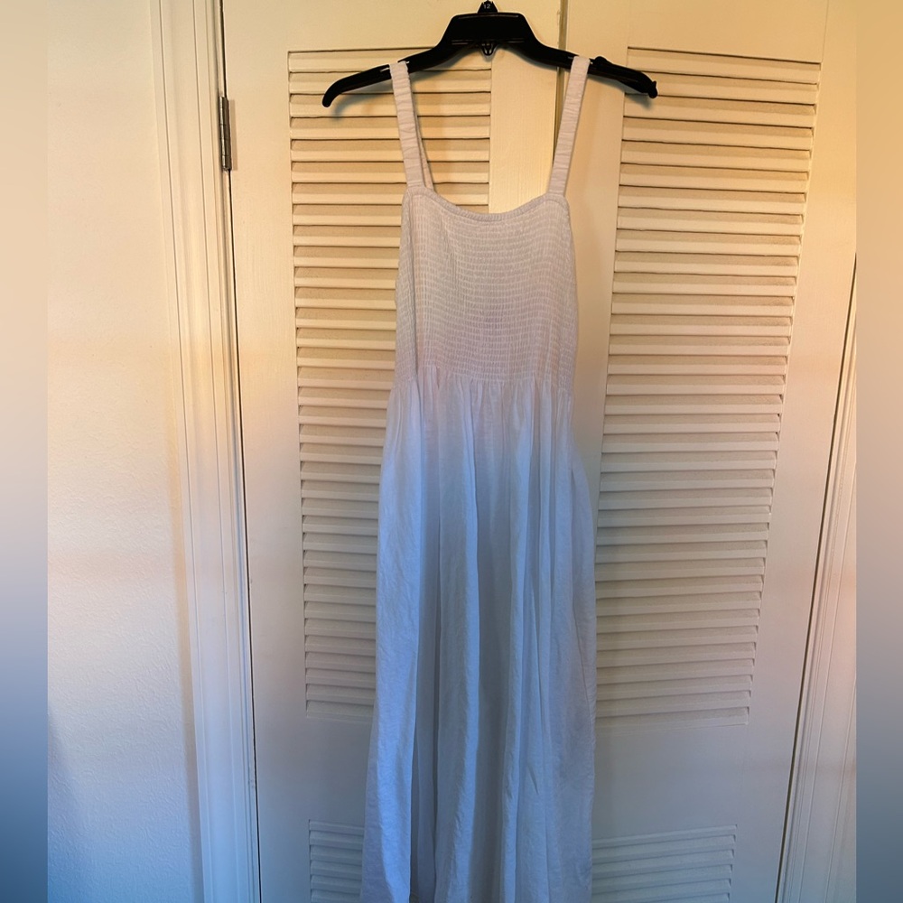 White J Crew dress